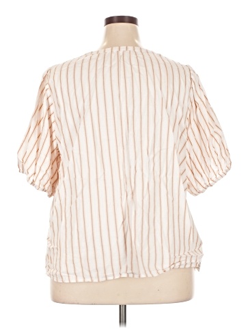 LC Lauren Conrad Short Sleeve Blouse (view 2)