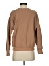 perfectwhitetee Solid Tan Pullover Sweater Size S - photo 2
