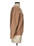 perfectwhitetee Solid Tan Pullover Sweater Size S - photo 4