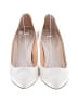 Sergio Rossi 100% Leather Ivory Heels Size EU 37 1/2 - photo 2