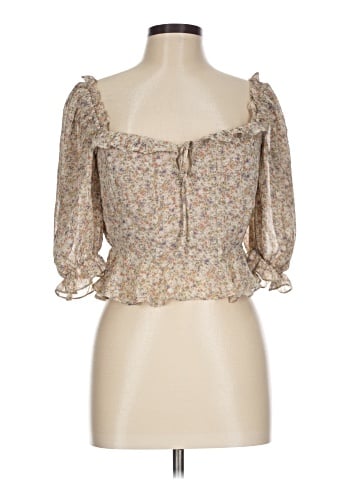 Astr 3/4 Sleeve Blouse (view 1)
