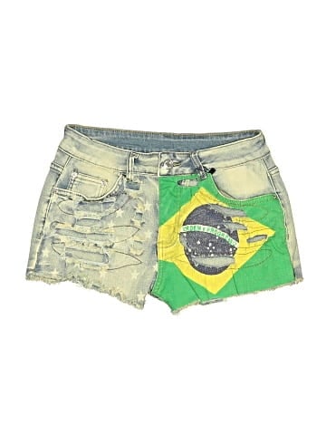 Romwe Denim Shorts (view 1)