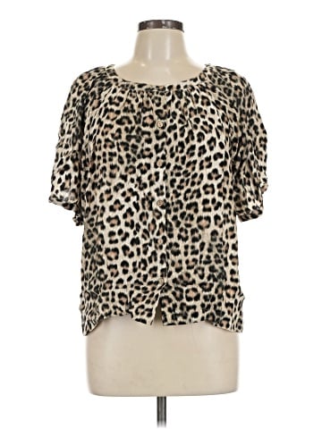 Karen Kane Short Sleeve Blouse (view 1)