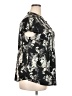 Cocomo Floral Black Short Sleeve Blouse Size 2X - photo 4