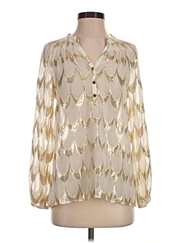 ABS Allen Schwartz Long Sleeve Blouse (view 1)
