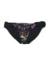 Deb Floral Black Swimsuit Bottoms Size L - photo 1