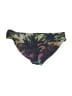Deb Floral Black Swimsuit Bottoms Size L - photo 2