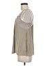 Willow & Clay 100% Polyester Silver Sleeveless Blouse Size M - photo 5