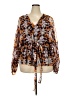 Assorted Brands Orange Long Sleeve Blouse Size 3X - photo 1