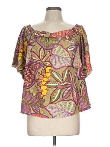 Chico's Short Sleeve Blouse (view 1)