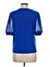Calvin Klein Blue Short Sleeve Top Size M - photo 2