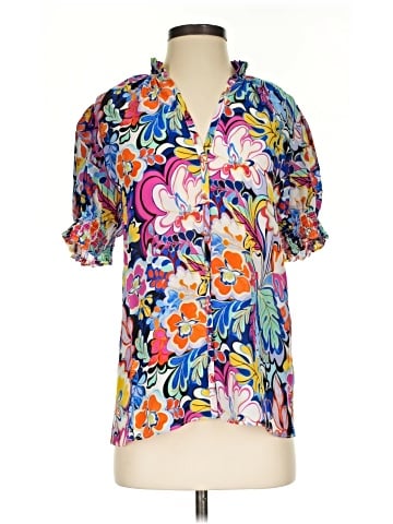 Robert Graham Short Sleeve Blouse (view 1)