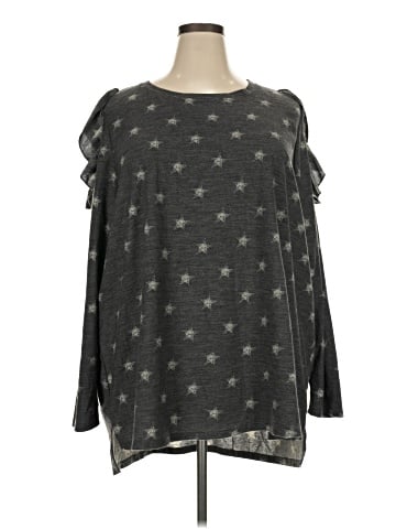 Lane Bryant Long Sleeve Top (view 1)