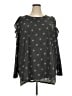 Lane Bryant Stars Gray Long Sleeve Top Size 26 - 28 Plus - photo 1