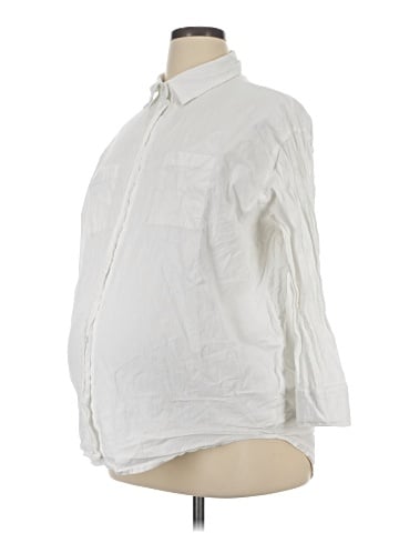 Kindred Bravely 3/4 Sleeve Button-Down Shirt (view 1)