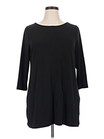 Alfani 3/4 Sleeve T-Shirt (view 1)