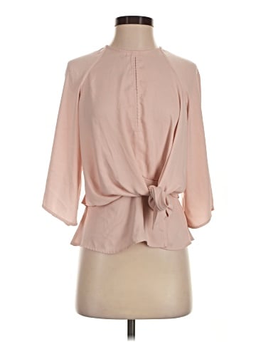 Topshop 3/4 Sleeve Blouse (view 1)