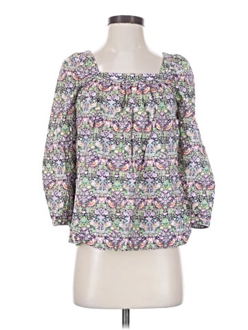 Liberty Art Fabrics for J.Crew 3/4 Sleeve Blouse (view 1)