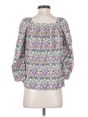 Liberty Art Fabrics for J.Crew 3/4 Sleeve Blouse (view 2)