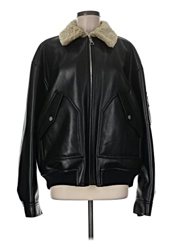 Nanushka Faux Leather Jacket (view 1)