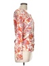 Merona Floral Orange Pullover Sweater Size L - photo 4