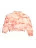 Old Navy 100% Polyester Tie-dye Pink Pullover Sweater Size L (kids) - photo 2