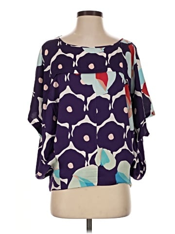 Diane von Furstenberg Short Sleeve Blouse (view 1)