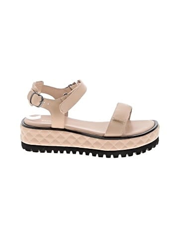 All Black Sandals (view 1)