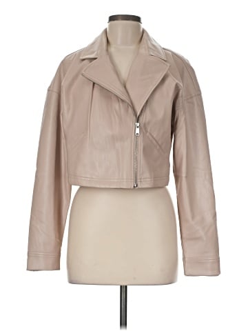 Bar III Faux Leather Jacket (view 1)