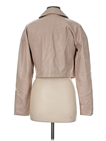Bar III Faux Leather Jacket (view 2)