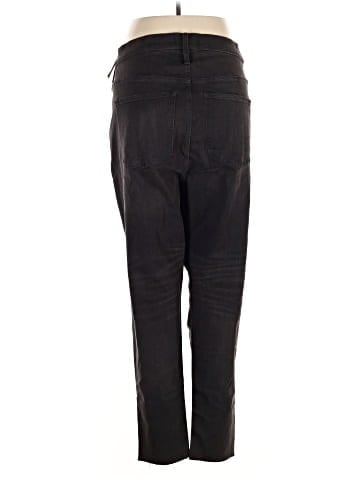 Madewell 9" Mid-Rise Skinny Jeans in Black Sea (view 2)
