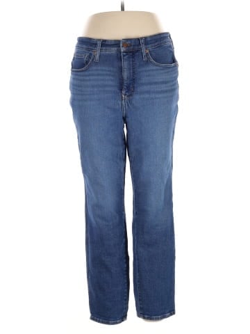 Madewell Plus High-Rise Stovepipe Jeans in Auraria Wash (view 1)