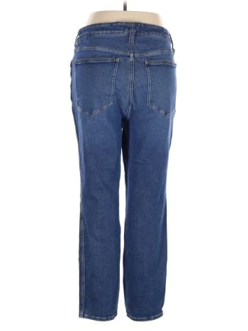 Madewell Plus High-Rise Stovepipe Jeans in Auraria Wash (view 2)
