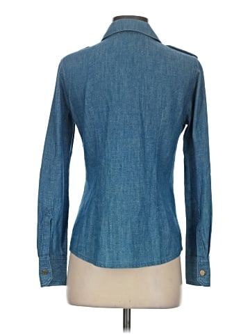 Tory Burch Long Sleeve Button-Down Shirt (view 2)