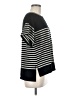Max Studio Stripes Black Short Sleeve T-Shirt Size M - photo 4