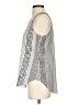 Van Heusen 100% Polyester Silver Sleeveless Blouse Size S - photo 5