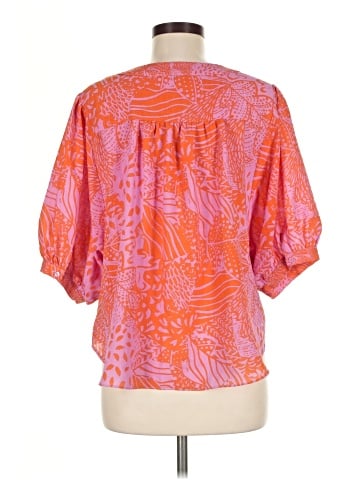 Rose + Olive 3/4 Sleeve Blouse (view 2)