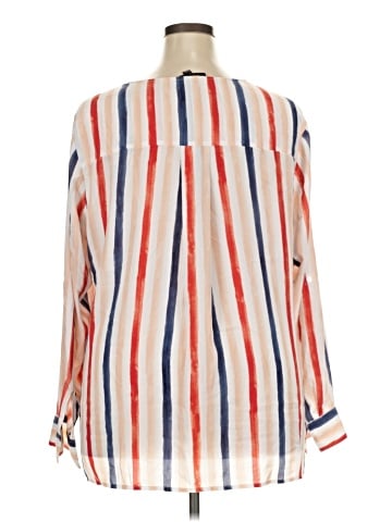 Lane Bryant Outlet Long Sleeve Henley (view 2)