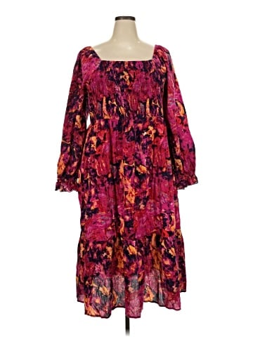 Terra & Sky Casual Dress (view 1)