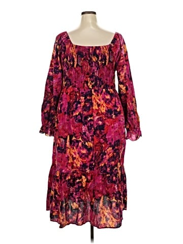 Terra & Sky Casual Dress (view 2)