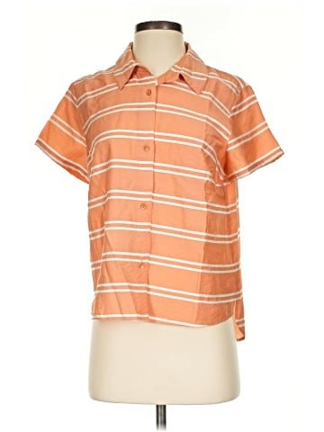 CAbi Short Sleeve Button-Down Shirt (view 1)