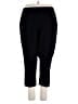 Catherines Solid Black Active Pants Size 5X - photo 1