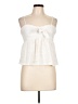 Francesca's Ivory Sleeveless Blouse Size L - photo 1