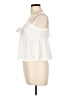 Francesca's Ivory Sleeveless Blouse Size L - photo 5