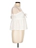 Francesca's Ivory Sleeveless Blouse Size L - photo 4