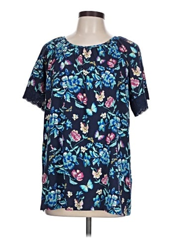 Kim Rogers Short Sleeve Blouse (view 1)
