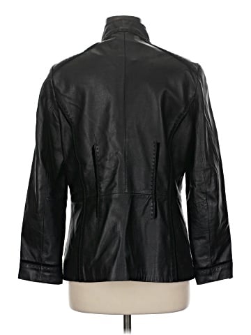 Coldwater Creek Leather Jacket (view 2)