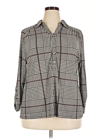 Anne Klein 3/4 Sleeve Blouse (view 1)