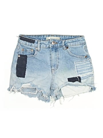 Tractr Denim Shorts (view 1)
