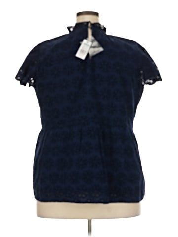 Crown & Ivy Short Sleeve Blouse (view 2)